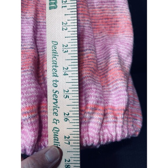 bibi women's clothing medium Pink Zip Up Sweater H33 - Picture 7 of 9